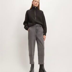 Everlane barrel leg jeans